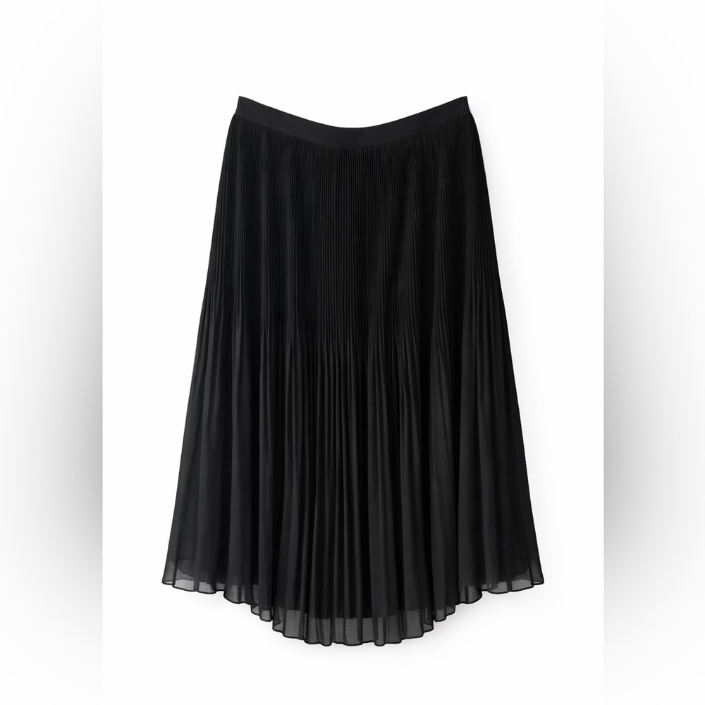 Lord & Taylor Black A-Line Skirt